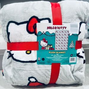 HELLO KITTY HOLIDAY THROW (full/queen)